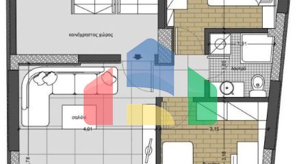 Продажа - Квартира 86 m² в Салониках