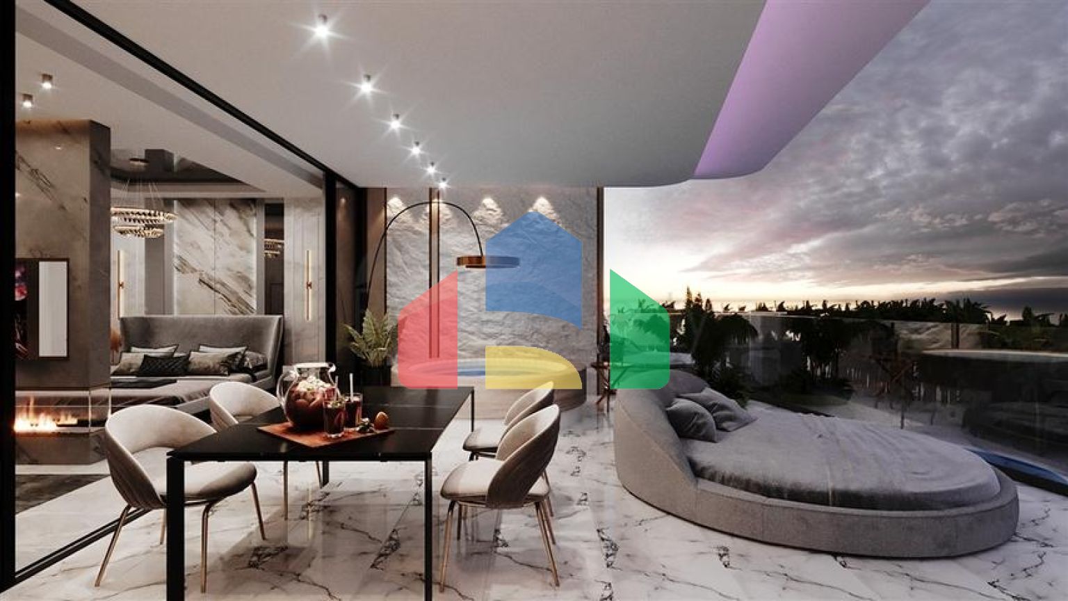 Проект преміум класу на першій береговій лінії в районі Санур