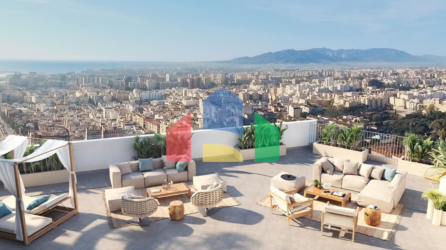 НЕДАВНО ПОСТРОЕННАЯ КВАРТИРА С ВИДОМ НА МОРЕ