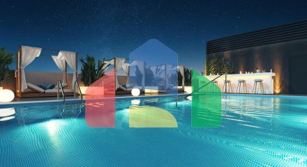 НЕДАВНО ПОСТРОЕННАЯ КВАРТИРА С ВИДОМ НА МОРЕ