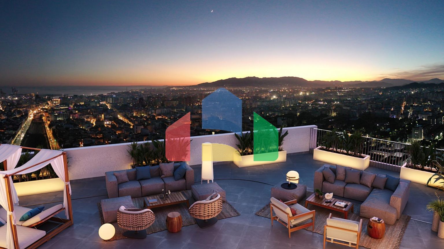 НЕДАВНО ПОСТРОЕННАЯ КВАРТИРА С ВИДОМ НА МОРЕ