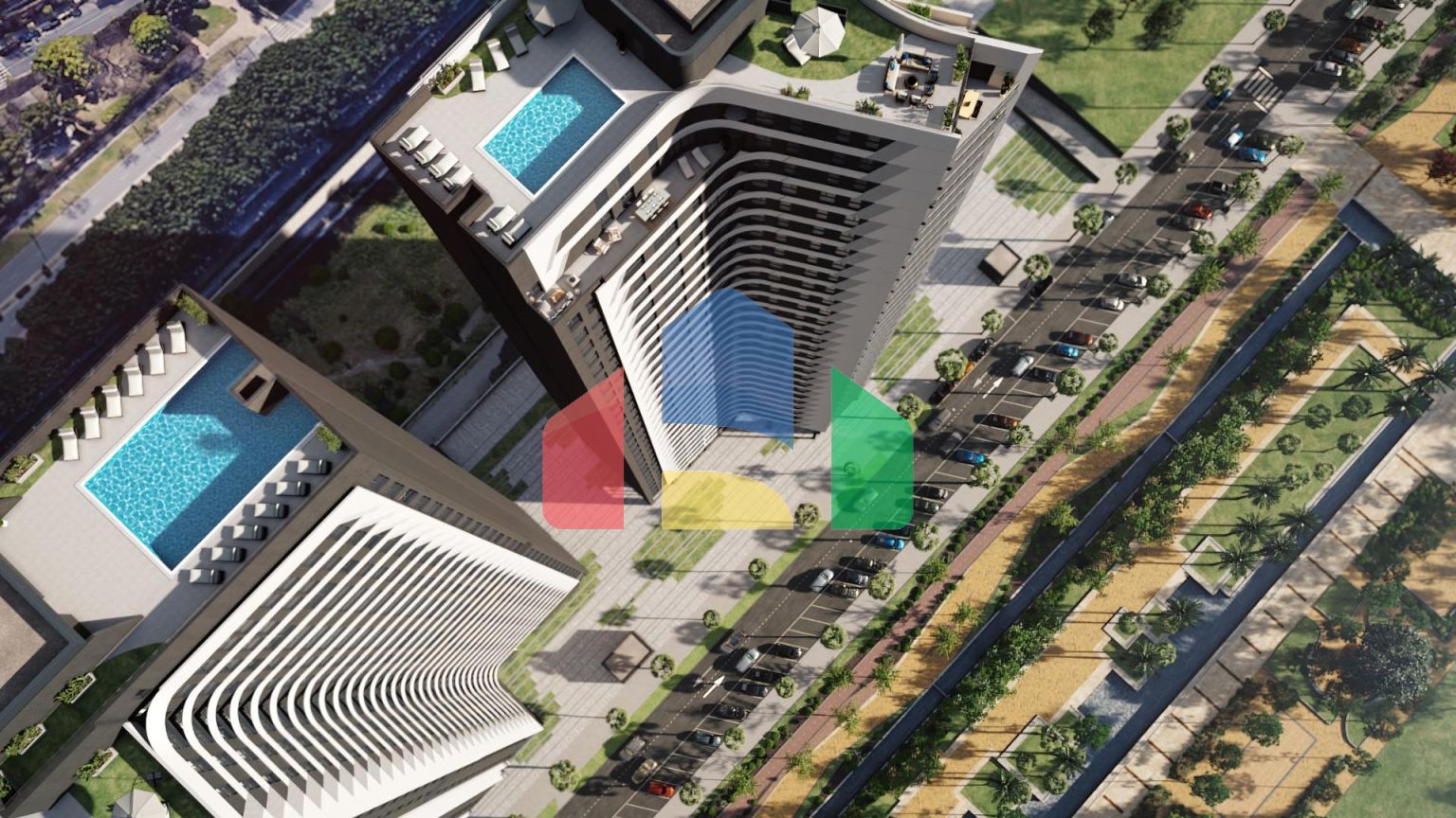 НЕДАВНО ПОСТРОЕННАЯ КВАРТИРА С ВИДОМ НА МОРЕ