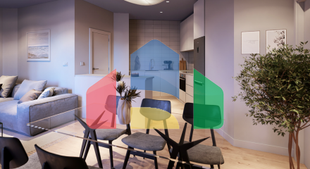 New 3 bedroom apartment in the city center of Malaga