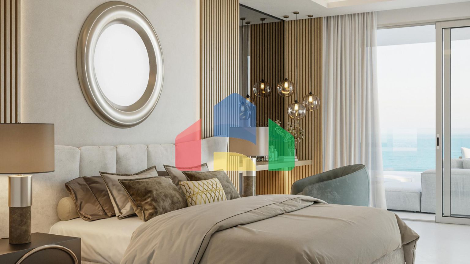 Апартаменты с 4 спальнями в самом амбициозном жилом проекте Малаги на самом берегу моря