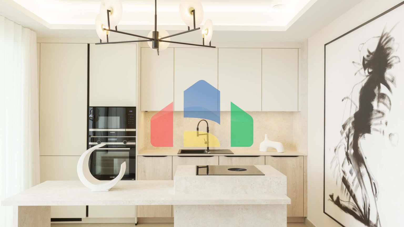 Апартаменты с 2 спальнями и захватывающим видом на море на первой линии пляжа