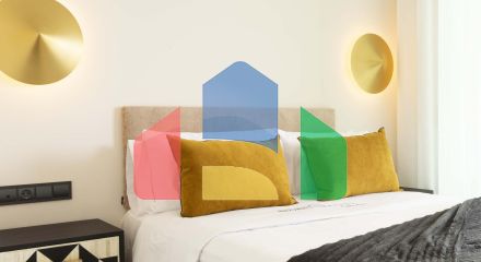 Апартаменты с 2 спальнями и захватывающим видом на море на первой линии пляжа