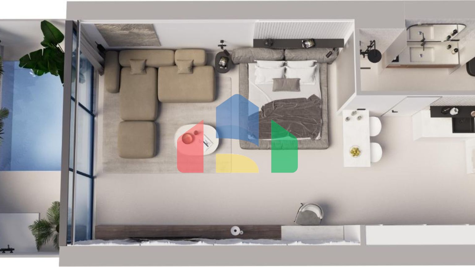 Апарт-отель Cube на берегу океана, Бали (Улувату)
