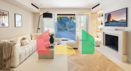 Очаровательная вилла с потрясающим интерьером на Золотой миле