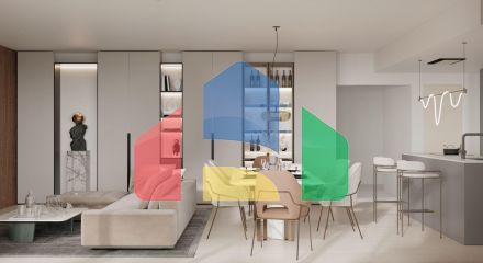 Современная квартира с 2 кроватью для транскиля Современная квартира с 2 кроватью для транскиля