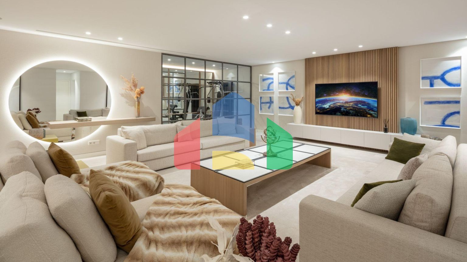 Роскошная современная вилла с панорамными видами в престижной долине гольфа Новой Андалусии