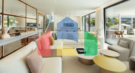 Роскошная современная вилла с панорамными видами в престижной долине гольфа Новой Андалусии