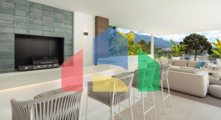 Роскошная современная вилла с панорамными видами в престижной долине гольфа Новой Андалусии