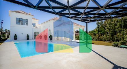 Полностью укомплектованная роскошная вилла в Нуэва Андалусия