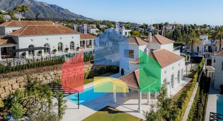 Полностью укомплектованная роскошная вилла в Нуэва Андалусия