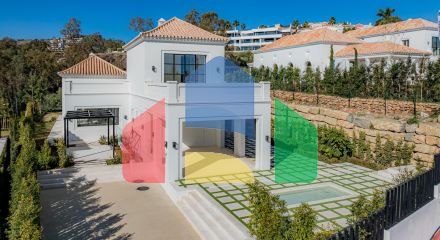 Полностью укомплектованная роскошная вилла в Нуэва Андалусия