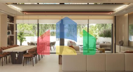 3-bedroom apartments in a unique residential complex on the beach in Las Chapas, Marbella
