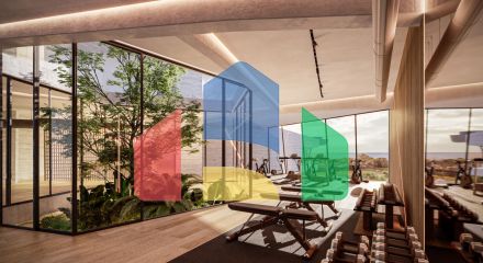3-bedroom apartments in a unique residential complex on the beach in Las Chapas, Marbella