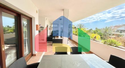 Ground floor apartment with a private garden on Golden Mile