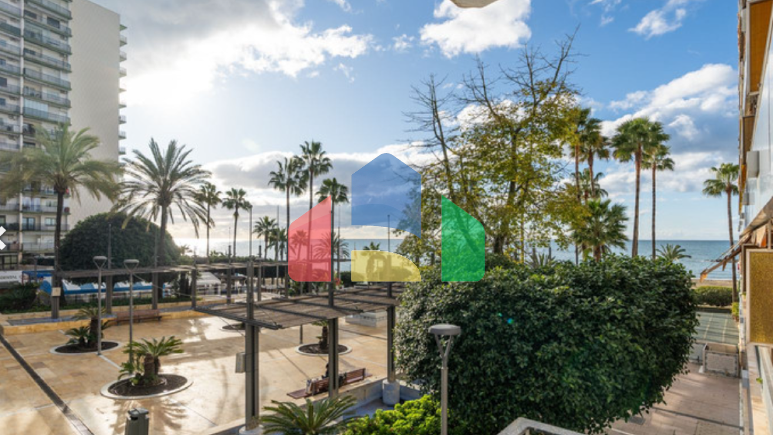 Великолепные апартаменты с 2 спальнями – на ПЕРВОЙ ЛИНИИ МОРЯ, Avenida del Mar, с ВИДОМ НА МОРЕ