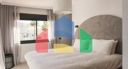 Пентхаус с 3 спальнями и потрясающим видом на гольф и горы в Новой Андалусии