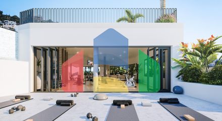 2-спальные апартаменты в уникальном жилом комплексе в Альтос-де-лос-Монтерос, Марбелья