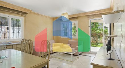 Очаровательные апартаменты с 3 спальнями и садом в престижном районе Золотой Мили, Марбелья