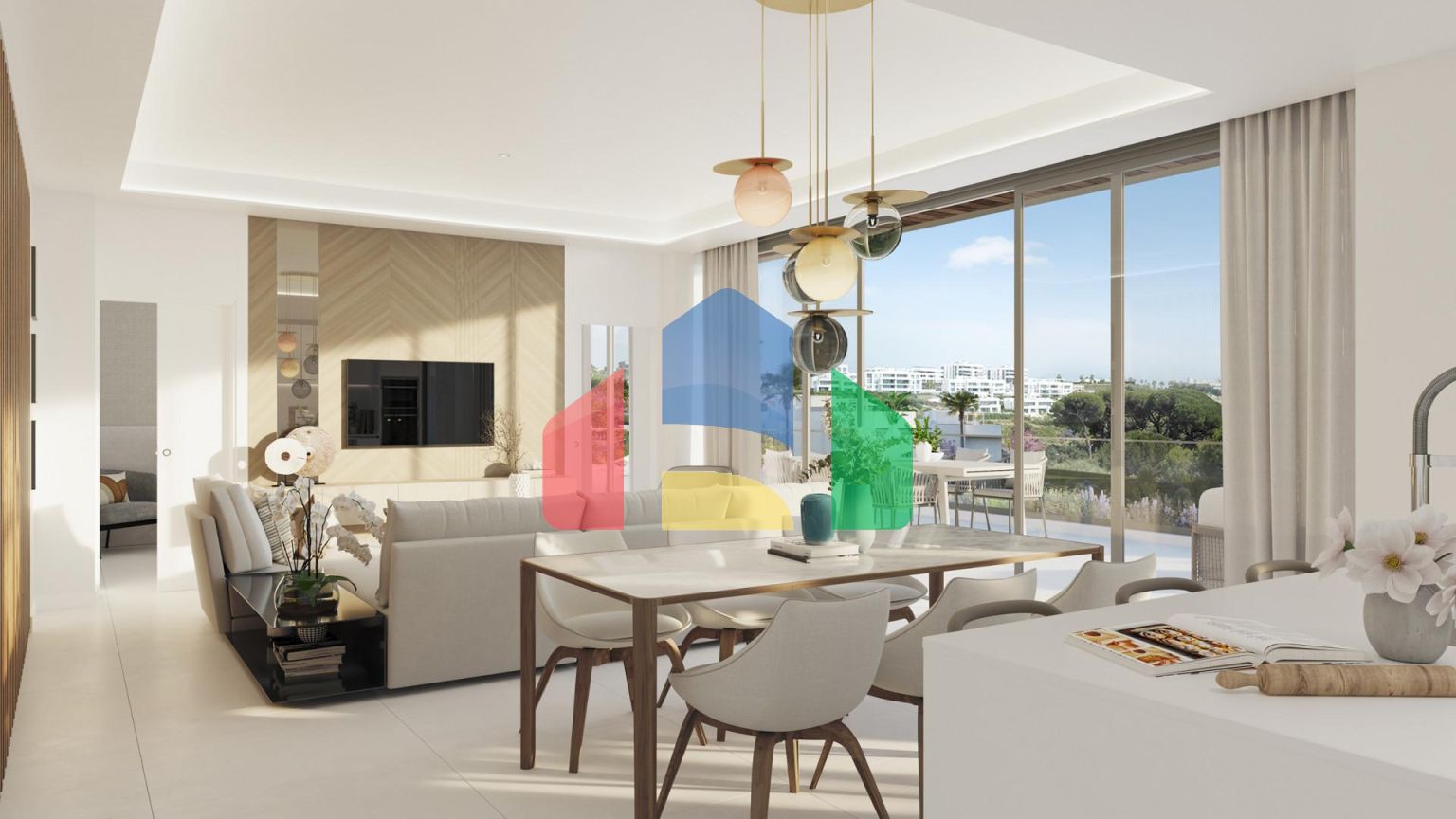 Исключительные четырехкомнатные апартаменты в Марбелье