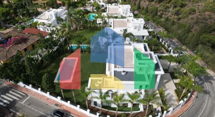 Beautiful 6-bedroom villas in a privileged area of the Golden Mile