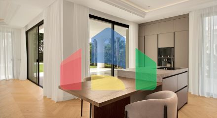 Прекрасные виллы с 6 спальнями в привилегированной зоне Золотой Мили