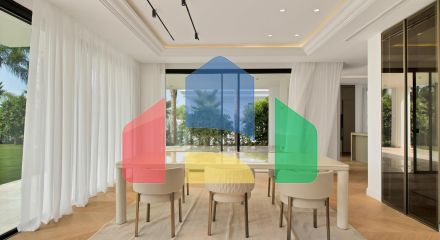 Прекрасные виллы с 6 спальнями в привилегированной зоне Золотой Мили