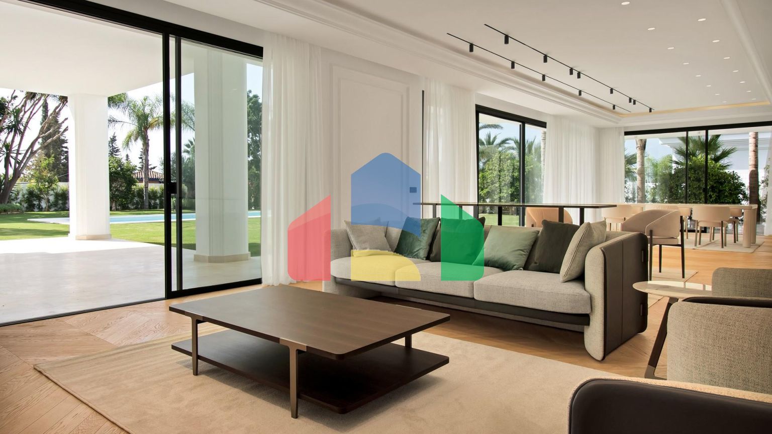 Прекрасные виллы с 6 спальнями в привилегированной зоне Золотой Мили