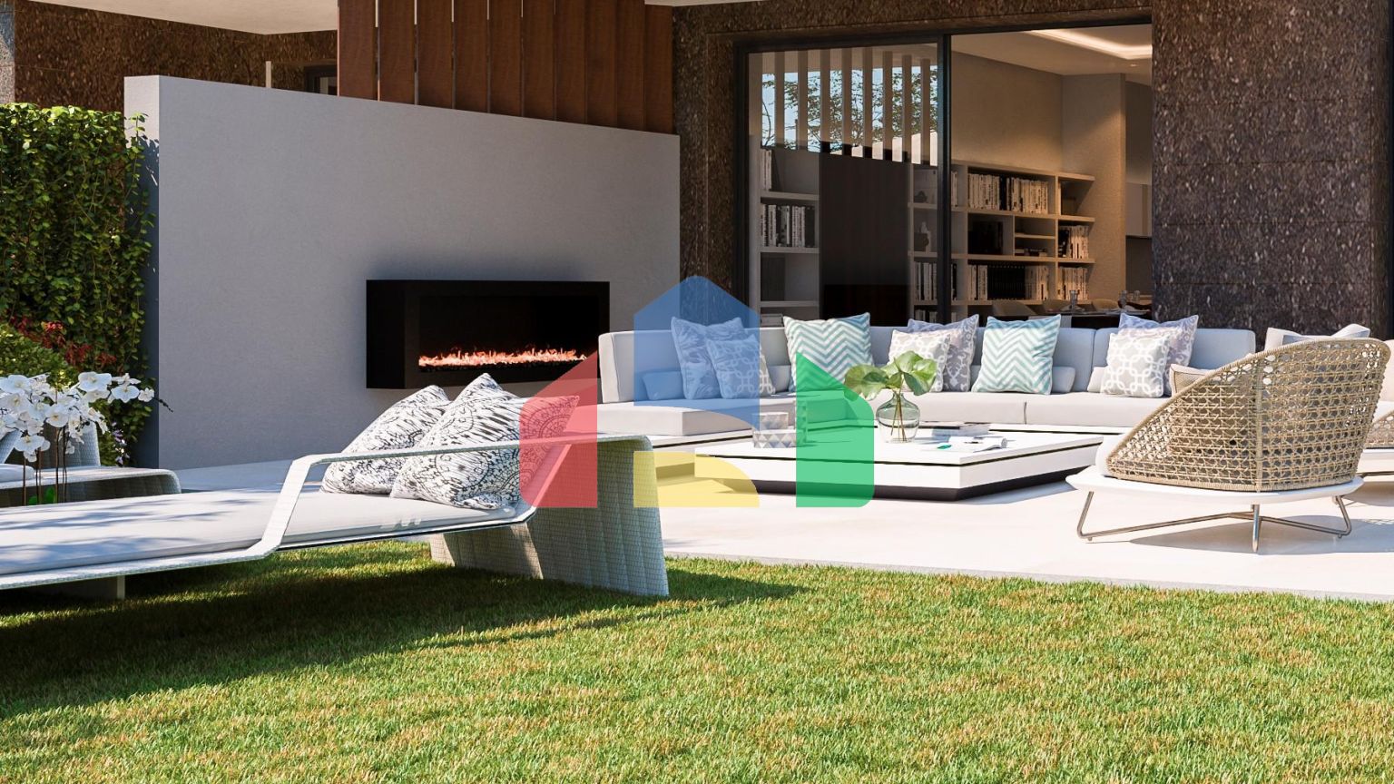 Эксклюзивный двухквартирный дом с 4 спальнями, видом на море в Марбелье и частным бассейном