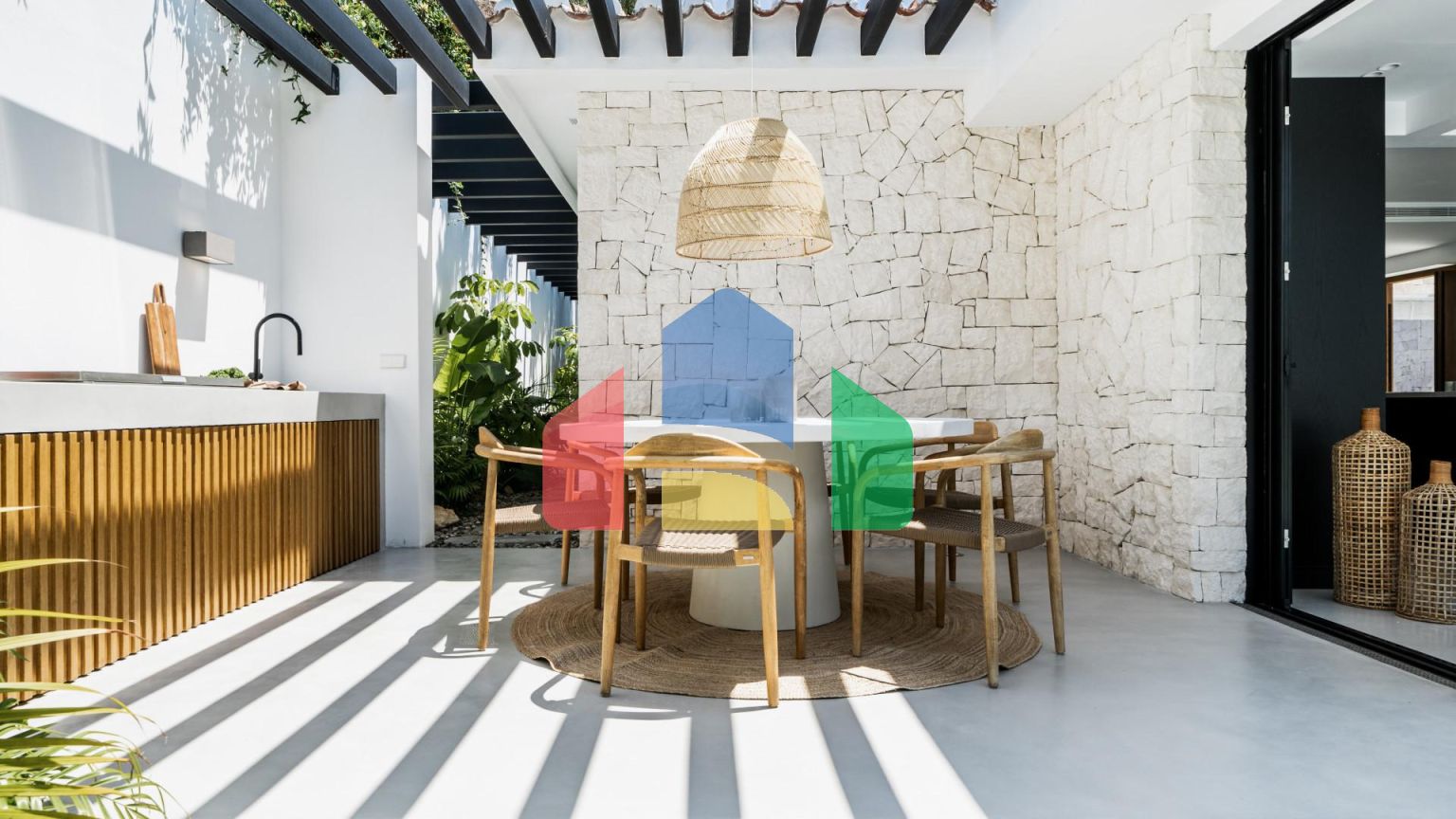 Балинез Вилла Retreat рядом с Пуэрто-Банкс