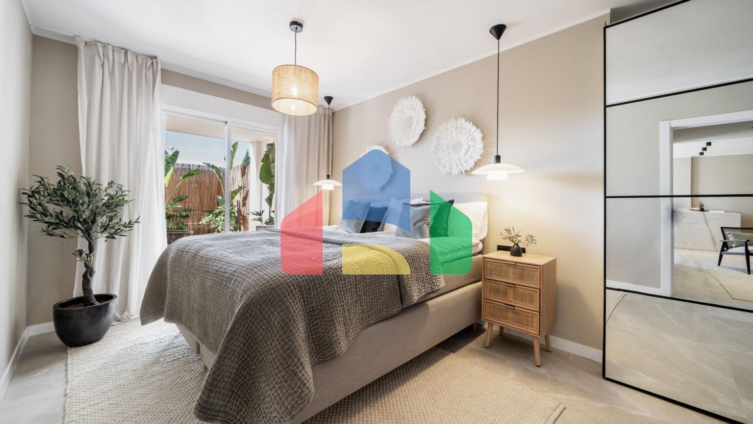 Tranquil Скандинавско-вдохновенная квартира в Нуева Андалусия