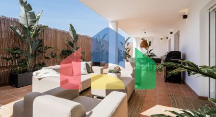 Tranquil Скандинавско-вдохновенная квартира в Нуева Андалусия