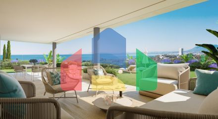 New build apartments in an exclusive residential area in Marbella