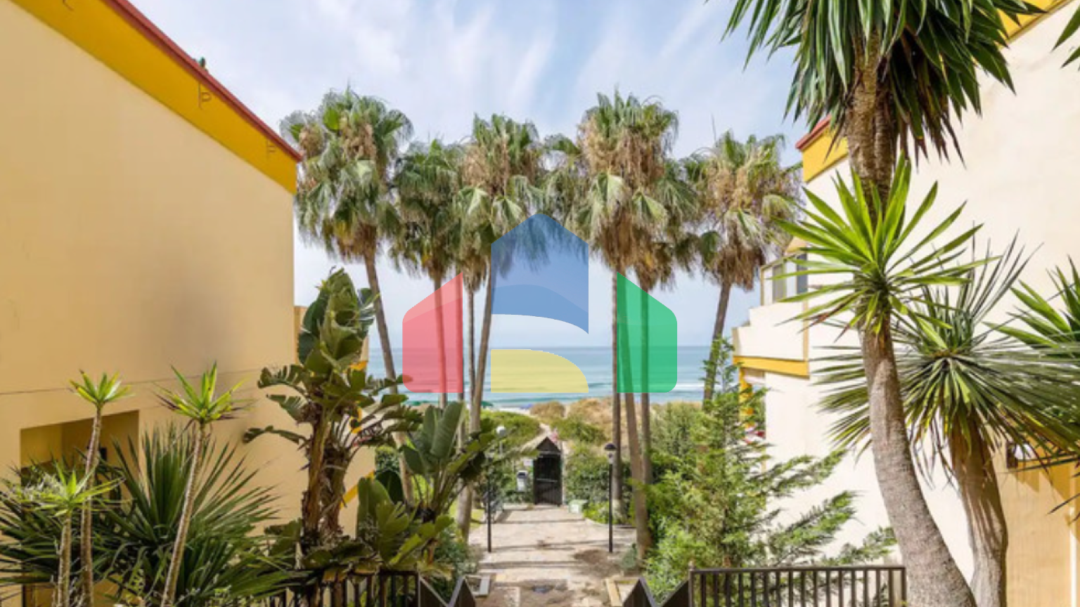 Уютная студия с потрясающим видом на море в Marbella