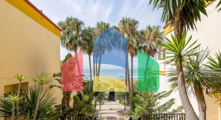 Уютная студия с потрясающим видом на море в Marbella