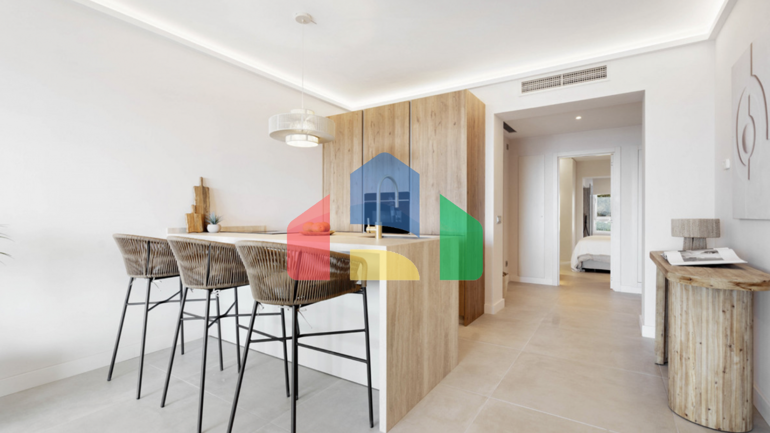 Апартаменты класса люкс с 3мя спальнями в самом сердце Марбельи