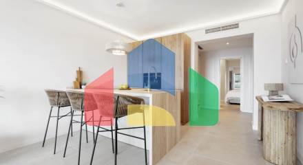 Апартаменты класса люкс с 3мя спальнями в самом сердце Марбельи