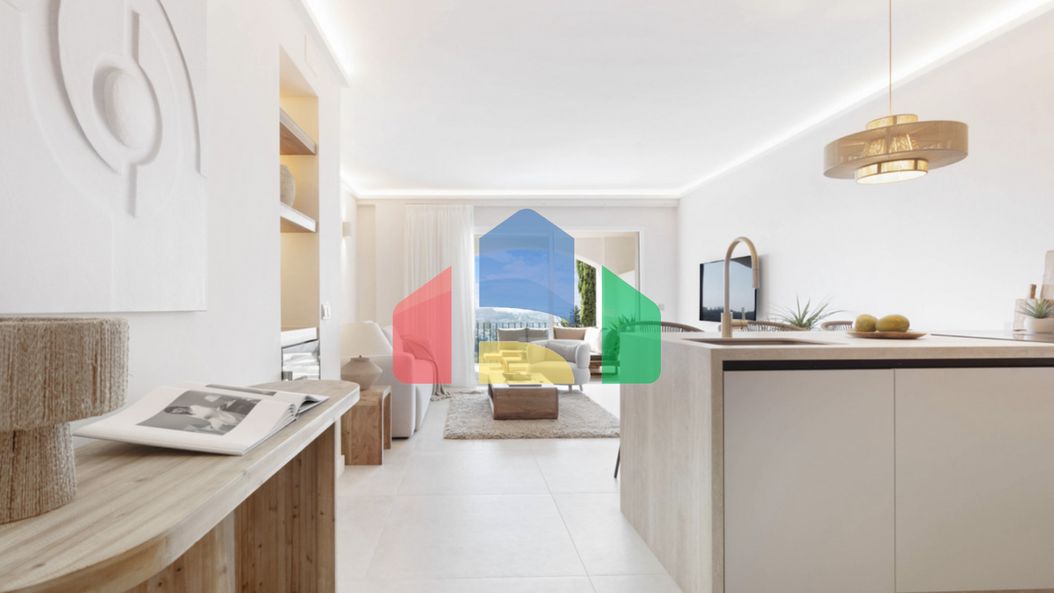 Апартаменты класса люкс с 3мя спальнями в самом сердце Марбельи