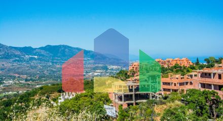 A magnificent villa with sea views in the La Mairena area of Marbella