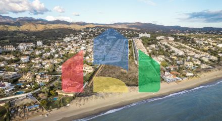 3-спальные дуплексы в уникальном жилом комплексе на пляже в Лас-Чапас, Марбелья