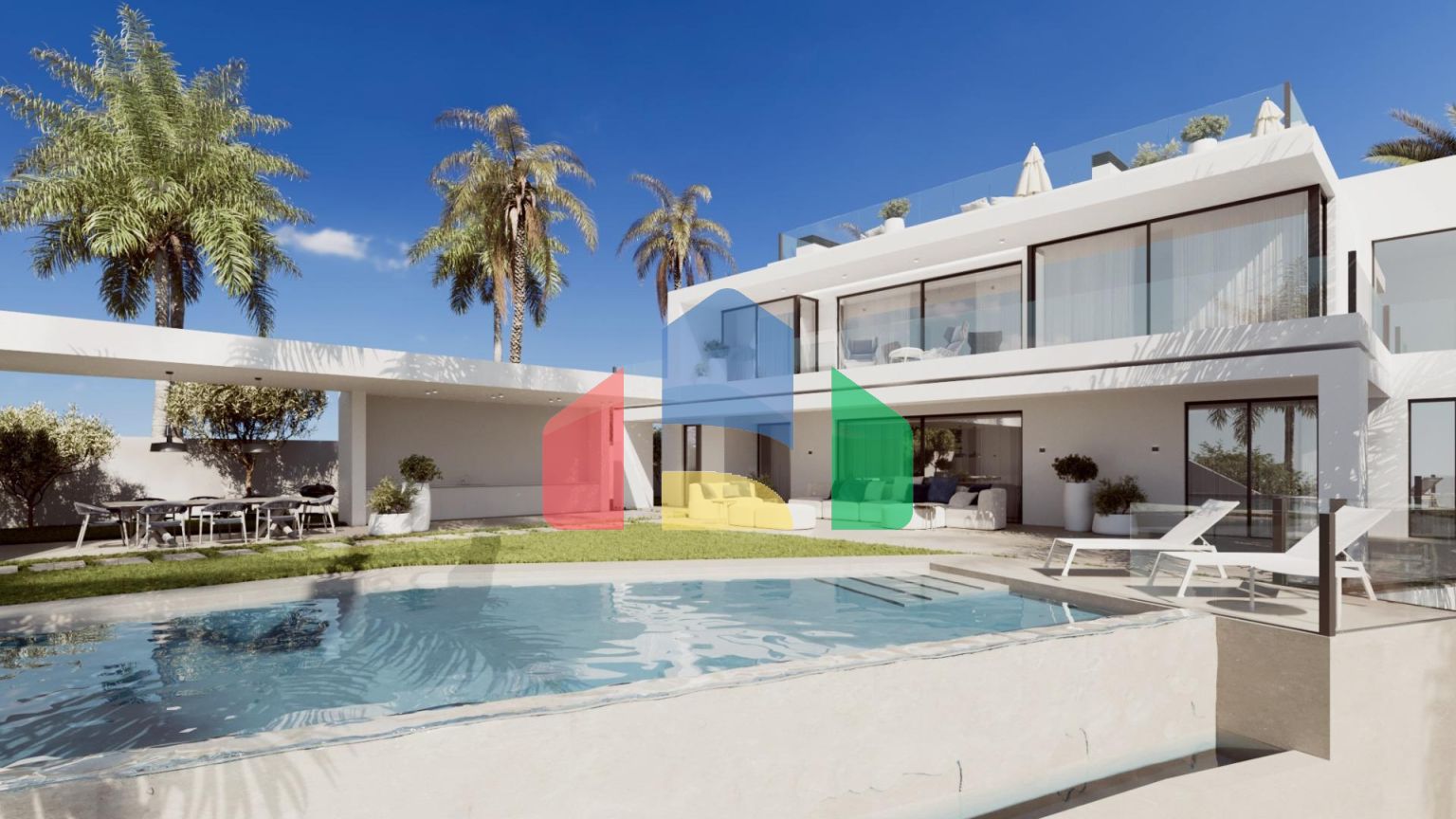 Роскошная жизнь в Каскада де Камохан, Марбелья: Обитель уединения и элегантности.