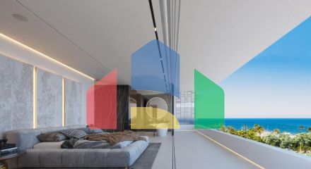 Роскошная вилла с видом на море в Пуэрто-Банусе, Марбелья