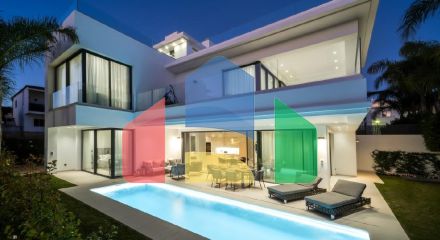 Роскошная современная вилла в Марбелье на Золотой Миле — в нескольких шагах от пляжа