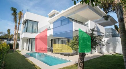 Роскошная современная вилла в Марбелье на Золотой Миле — в нескольких шагах от пляжа