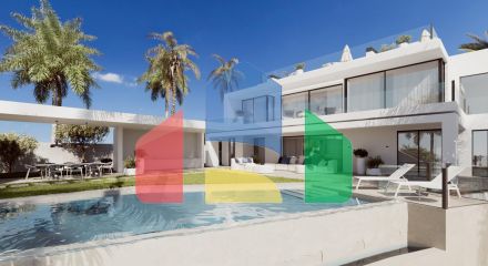 Magnificent villa in a gated community with 24-hour security
