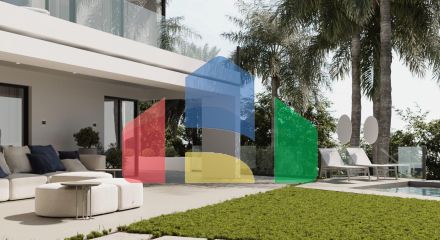 Magnificent villa in a gated community with 24-hour security