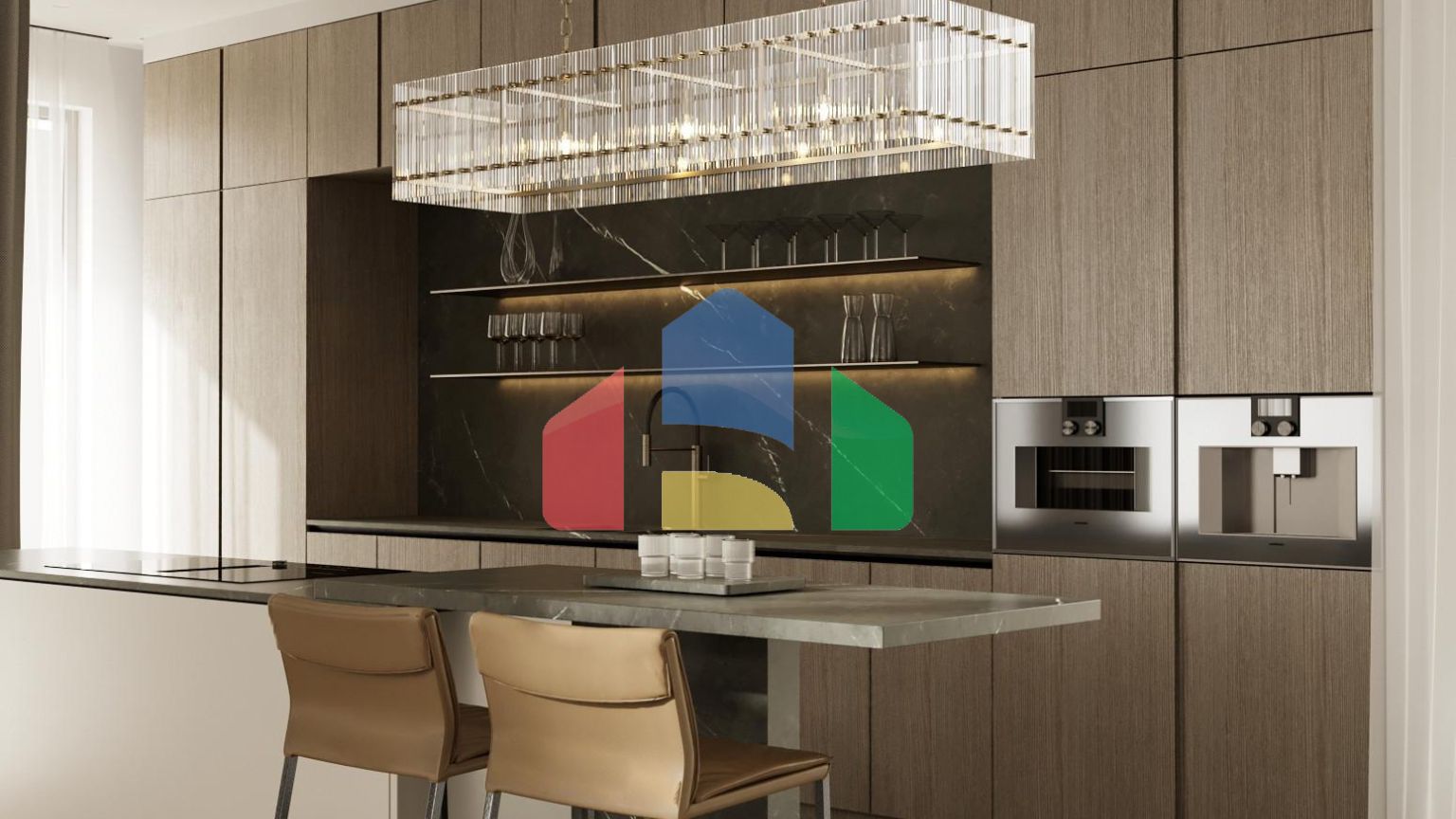 Великолепная вилла в охраняемом поселке с круглосуточной охраной